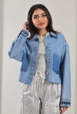 جاكت كاجوال مطرز