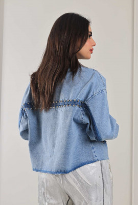 جاكت كاجوال مطرز