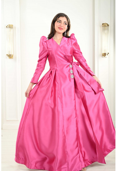 فستان سهرة نسائي بطلة الأميرات