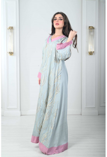 جلابية نسائية بتطريز خلاب جلابية نسائية بتطريز خلاب