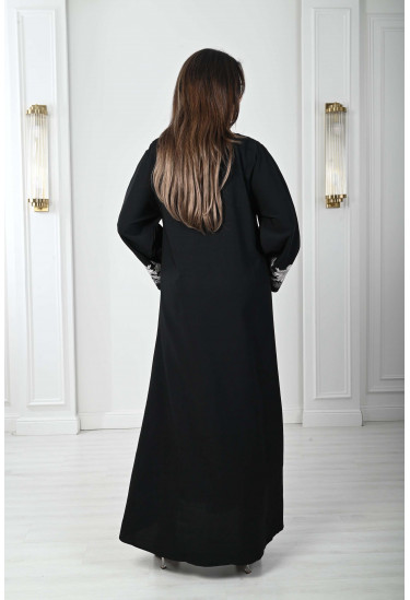 جلابية نسائية مطرزة تطريز جذاب 