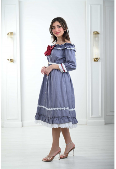 فستان قصير أوف شولدر فستان قصير أوف شولدر