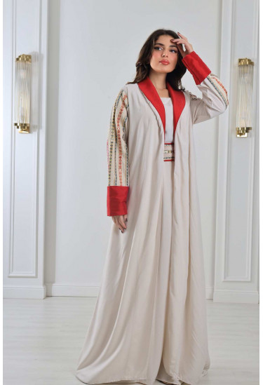 جلابية مغربية مطرزة فاخرة جلابية مغربية مطرزة فاخرة