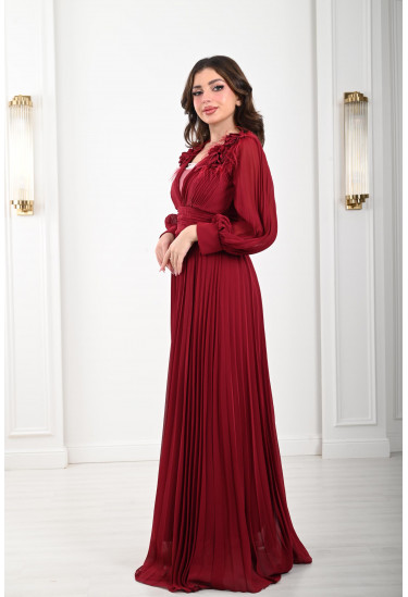 فستان نسائي بطلة انسيابية