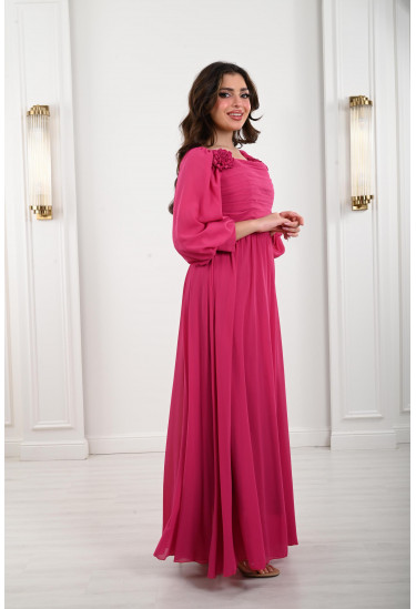  فستان نسائي بطلة انسيابية ناعمة