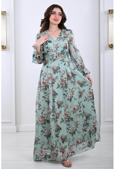 فستان مشجر نسائي 