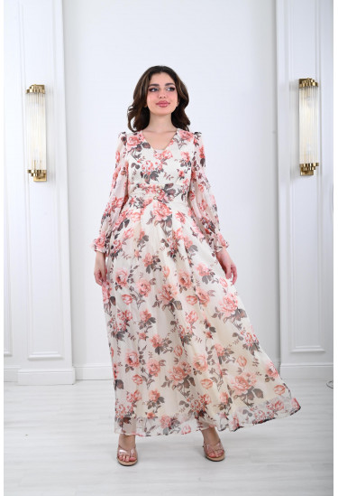 فستان مشجر نسائي 