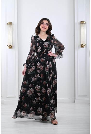 فستان مشجر نسائي 