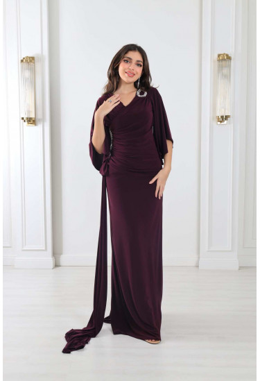 فستان أنثوي راقي بقصة مجسمة فستان أنثوي راقي بقصة مجسمة