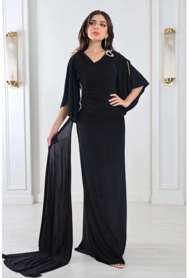 فستان أنثوي راقي بقصة مجسمة فستان أنثوي راقي بقصة مجسمة