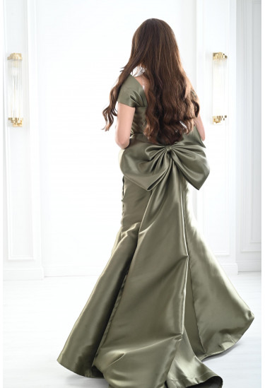 فستان سهرة نسائي ستان مرميد 