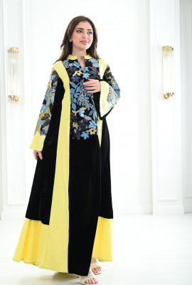 جلابية نسائية مطرزة 