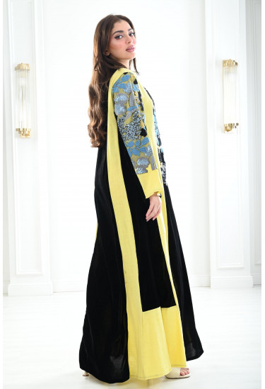 جلابية نسائية مطرزة 