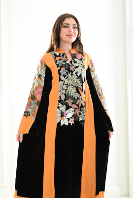 جلابية نسائية مطرزة 