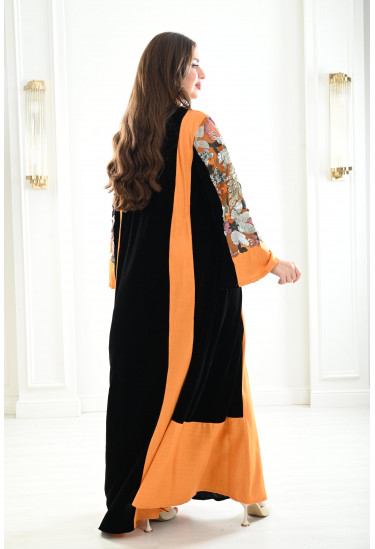 جلابية نسائية مطرزة 