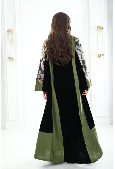 جلابية نسائية مطرزة 