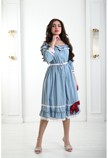 فستان قصير أوف شولدر فستان قصير أوف شولدر