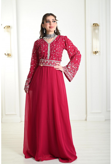 جلابية نسائية مزخرفة 