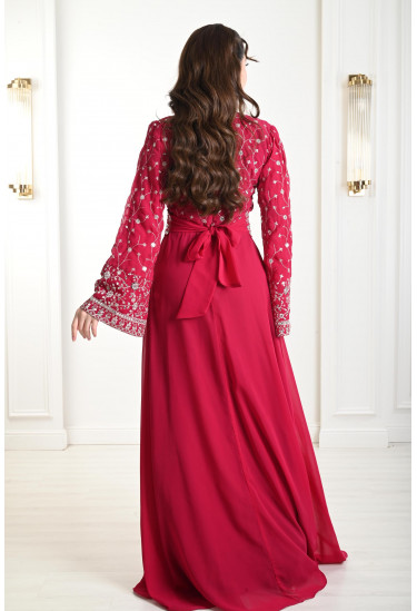 جلابية نسائية مزخرفة 