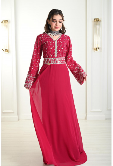 جلابية نسائية مزخرفة 