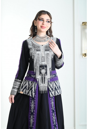 جلابية نسائية منسدلة جلابية نسائية منسدلة