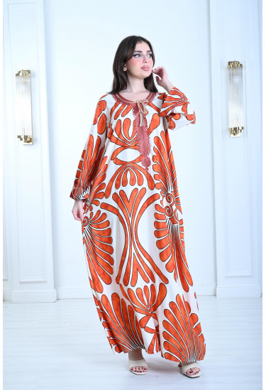 جلابيات نسائية منقوشة