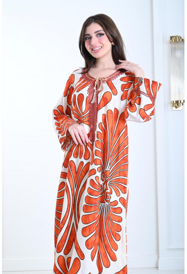 جلابيات نسائية منقوشة