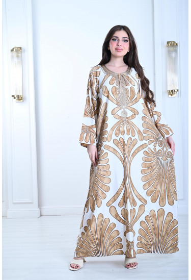 جلابيات نسائية منقوشة