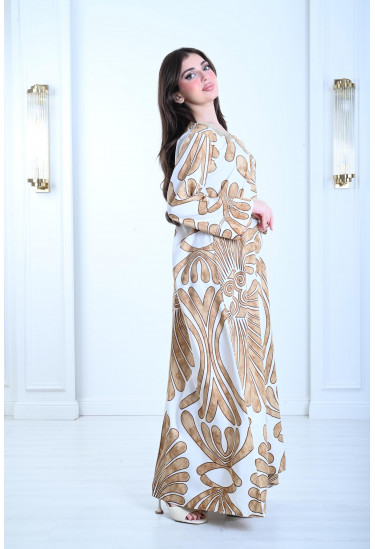 جلابيات نسائية منقوشة