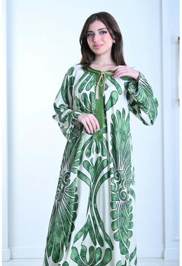 جلابيات نسائية منقوشة