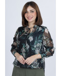 بلوزة نسائية ناعمة لأطلالة الدوام بلوزة نسائية ناعمة لأطلالة الدوام