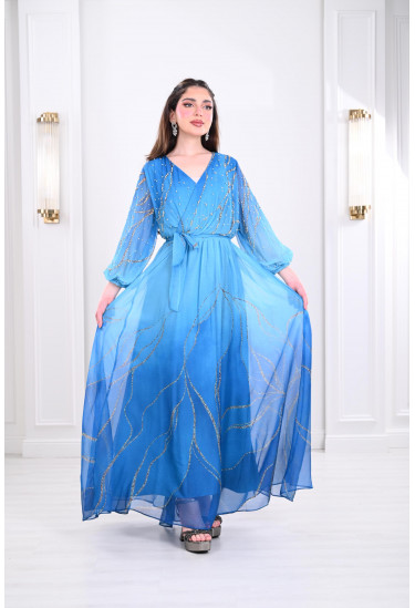 فستان نسائي بالألوان  الساحرة 