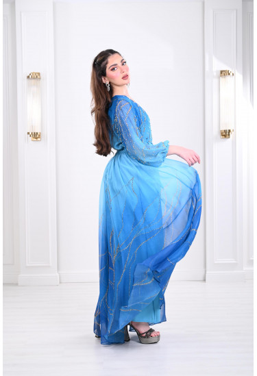 فستان نسائي بالألوان  الساحرة 