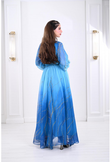 فستان نسائي بالألوان  الساحرة 