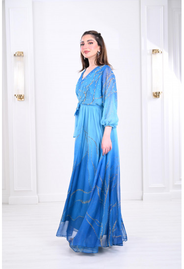 فستان نسائي بالألوان  الساحرة 