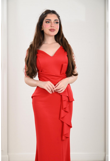 فستان نسائي بقصة قلب ساحرة