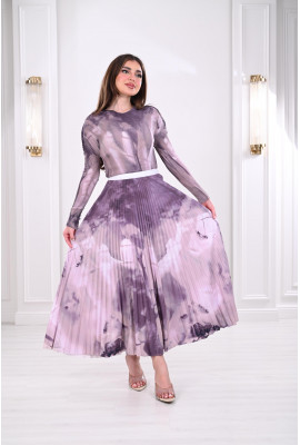 طقم نسائي مشبح  بألوان مميزة 