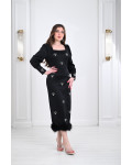 فستان عصري بطلة ساحرة