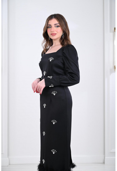 فستان عصري بطلة ساحرة