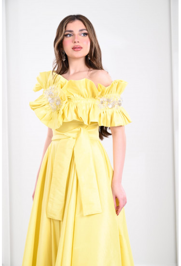 فستان ساحر بطابع الدلال 