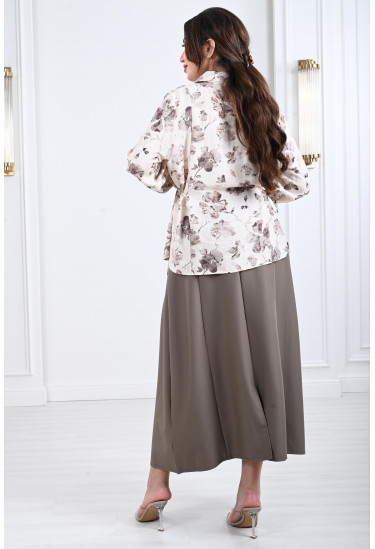 تنورة نسائي صيفي راقي و مميز تنورة نسائي صيفي راقي و مميز