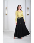 تنورة بيليسيه بسلسال على الخصر تنورة بيليسيه بسلسال على الخصر
