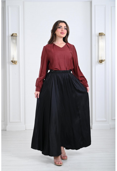 تنورة نسائية إنسيابية 