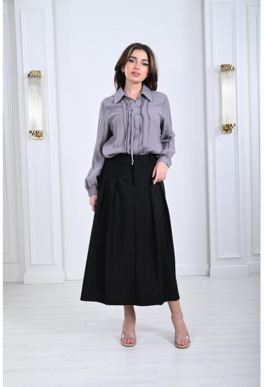 بلوزة نسائية بقصة ناعمة بلوزة نسائية بقصة ناعمة