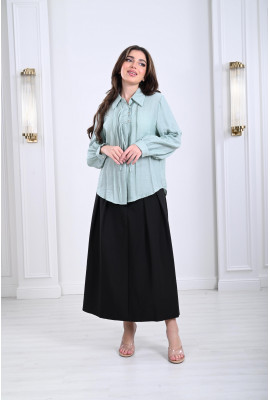 بلوزة نسائية بقصة ناعمة بلوزة نسائية بقصة ناعمة