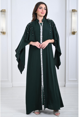 جلابية نسائية فاخرة بأكمام منسدلة 