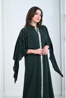 جلابية نسائية فاخرة بأكمام منسدلة جلابية نسائية فاخرة بأكمام منسدلة