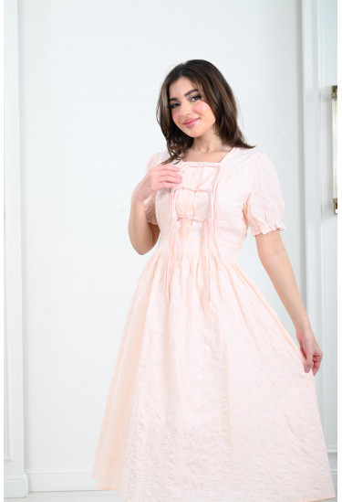 فستان ميدي ناعم 