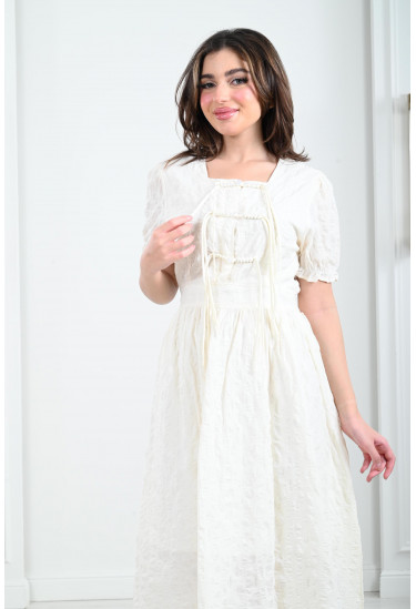 فستان ميدي ناعم 