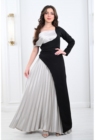 فستان سهرة بقصة عصرية فستان سهرة بقصة عصرية